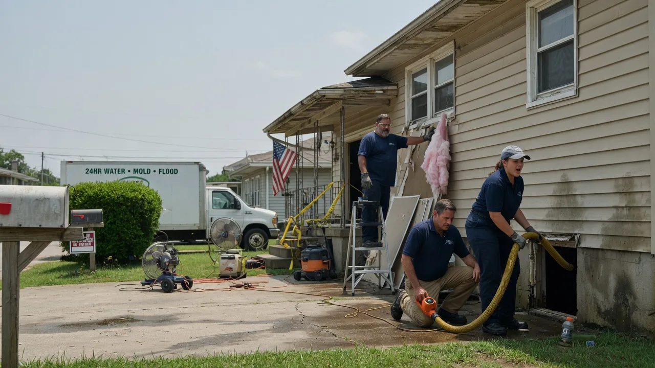 Water Damage Repair in Morris, IL near me